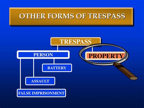 Other Form Of Trespass .